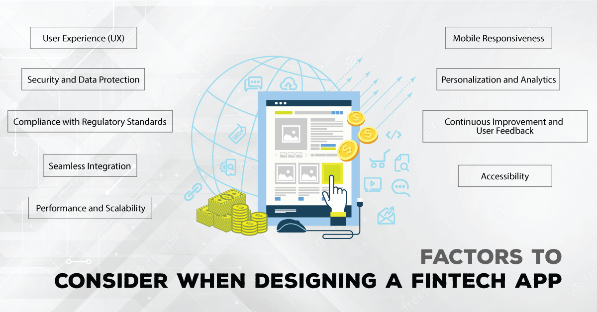 factors for fintech app designing